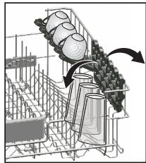 BEKO DFS04011W - Hohenverstellbare Ablage am oberen Korb - 1