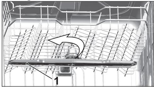 BEKO DFS04011W - Oberer Sprüharm - 1