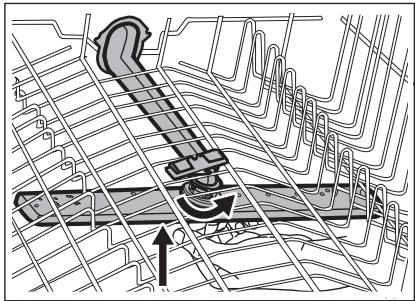AEG-ELECTROLUX FFB51400ZM  -  FFB51400ZW - Limpar o BRAço asperson superior - 3