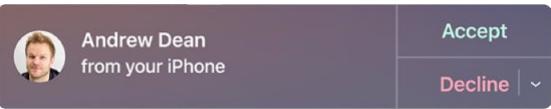 APPLE IPHONE 8 - Make and receive calls on your iPad, iPod touch, or Mac - 1
