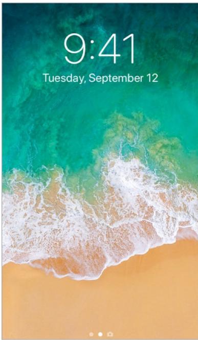 APPLE IPHONE 8 - Lock screen - 1