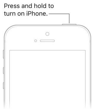 APPLE IPHONE 8 - Turn on iPhone. - 2