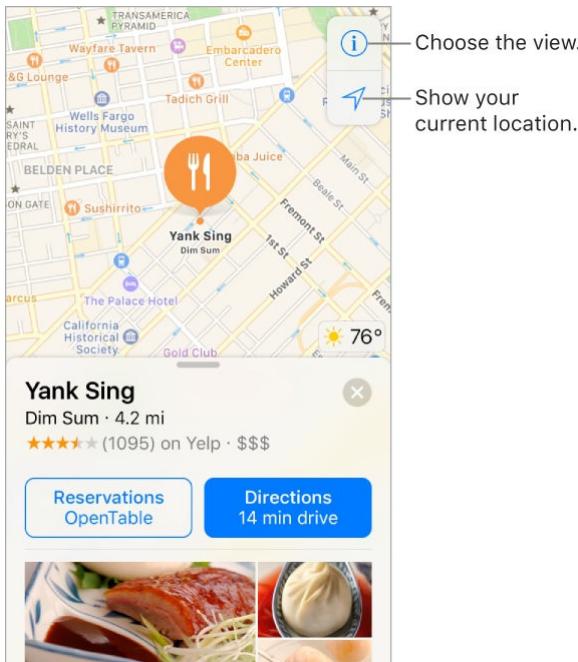 APPLE IPHONE 8 - Find places - 1