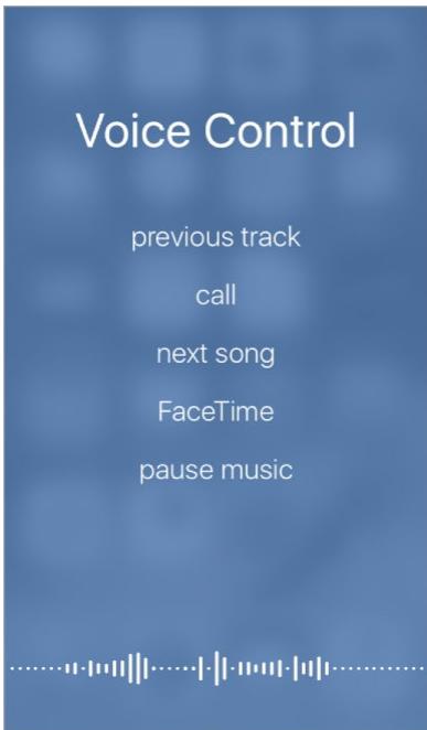APPLE IPHONE 8 - Voice Control - 1