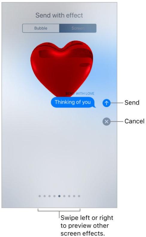 APPLE IPHONE 8 - Animate messages - 4
