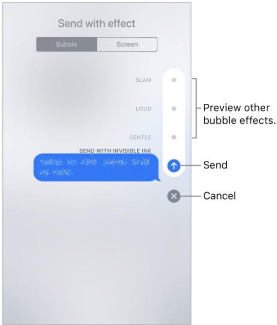APPLE IPHONE 8 - Animate messages - 1