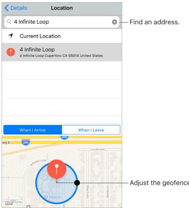 APPLE IPHONE 8 - Location-based reminders - 1