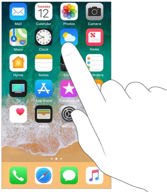 APPLE IPHONE 8 - Home screen - 4