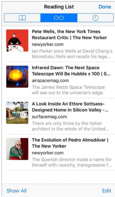 APPLE IPHONE 8 - Save a reading list for later - 1