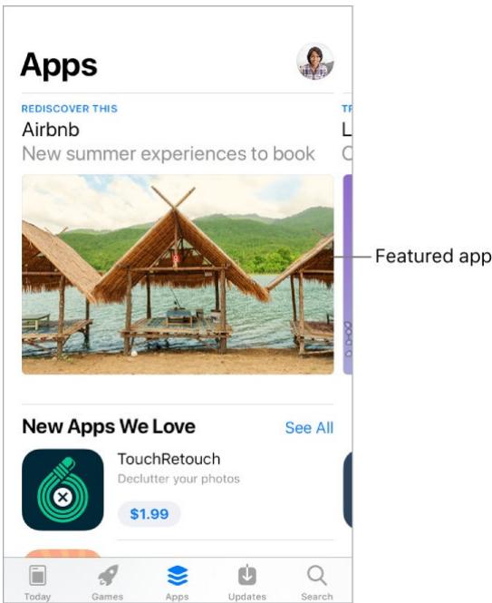 APPLE IPHONE 8 - Find apps and games - 1