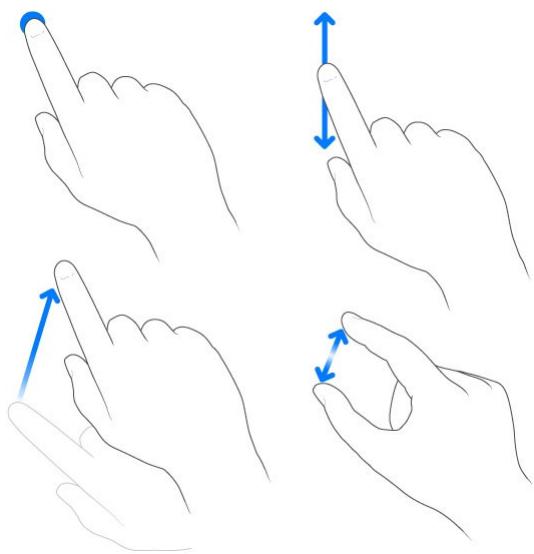 APPLE IPHONE 8 - Gestures - 1