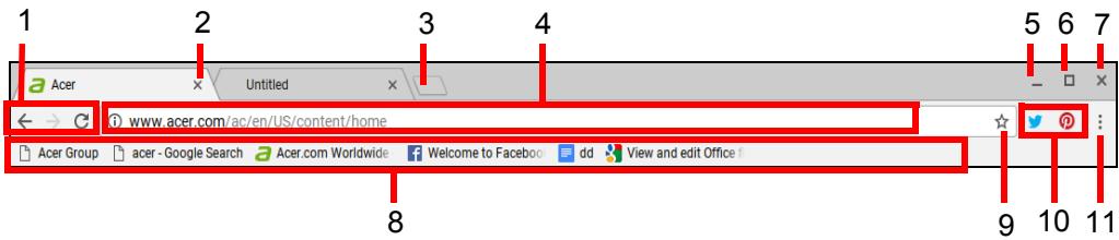 ACER CHROMETAB D651N-K8FS STYLET - Window controls - 1