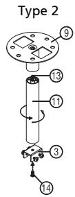 ACER C202I - Ceiling Mount Installation - 3