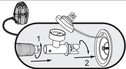 BESTWAY LAY-Z HAWAI AIRJET - Inflate the spa wall. - 2