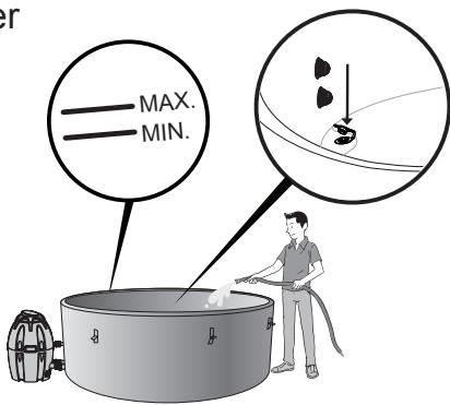 BESTWAY LAY-Z HAWAI AIRJET - Screw the filter set to the inside of the spa's outlet pipe. - 2