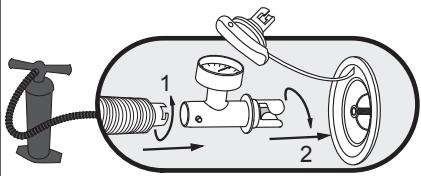 BESTWAY LAY-Z HAWAI AIRJET - As previously outlined, test the pump and press the Lay-Z-Massage button to activate the pump. - 2