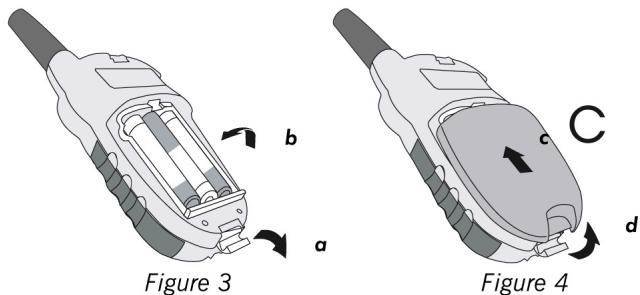 BINATONE LATITUDE 100 DUO - Installing the Batteries - 1