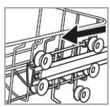 BOMANN GSPE 891 - Adjusting the upper basket - 1