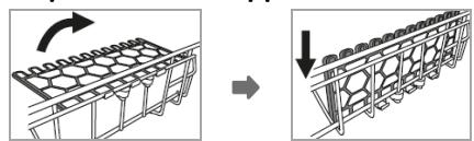 BOMANN GSPE 891 - Cup shelf in the upper basket - 1
