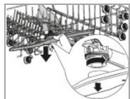 BOMANN GSPE 889 - Cleaning the spray arms - 1