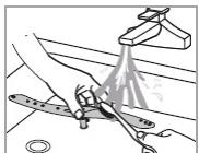 BOMANN TSG 7402 - Cleaning the spray arms - 3