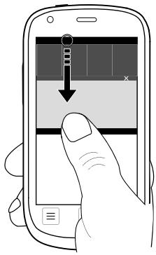 DORO LIBERTO 820 - Ouvrir le panneau de notification - 1
