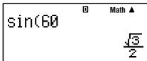 CASIO GRAPH 25 PRO / 25 E - Remarque - 6