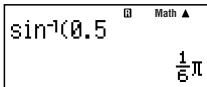 CASIO GRAPH 25 PRO / 25 E - Remarque - 7