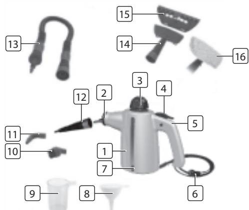 TRISTAR SR-5240 - PARTS LIST - 1