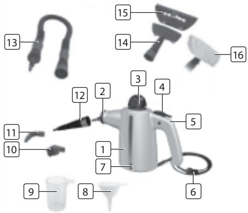 TRISTAR SR-5240 - WYKAZ CZESCI - 1