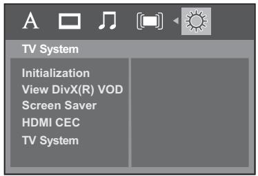 TOSHIBA SD-470EKE - Using the TV System setup menu - 1