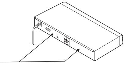 TOSHIBA SD-470EKE - Location of the required label - 1