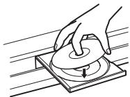 TOSHIBA SD-470EKE - Place the disc on the disc tray. - 1