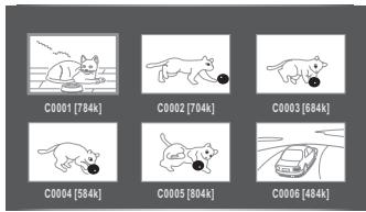 TOSHIBA SD-470EKE - ■ Viewing a thumbnail view - 1