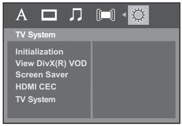 TOSHIBA SD5010KE - Using the TV System setup menu - 1