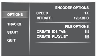 TOSHIBA SD5010KE - During CD playback, press SUBTITLE/MP3 CONV. button on the remote to activate the converting menu. - 2