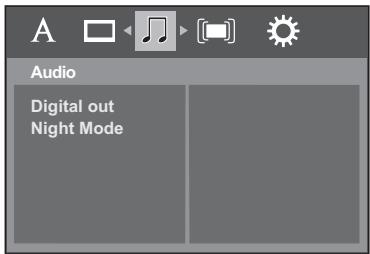 TOSHIBA SD5010KE - Using the Audio setup menu - 1