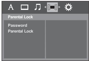 TOSHIBA SD5010KE - Using the Parental Lock setup menu - 1