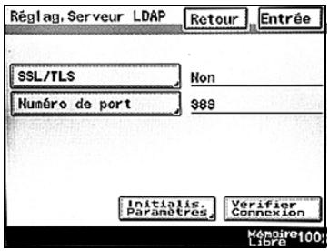 KONICA MINOLTA BIZHUB C224 - BIZHUB C224E - Pour spécifier les réglages du serveur LDAP - 4
