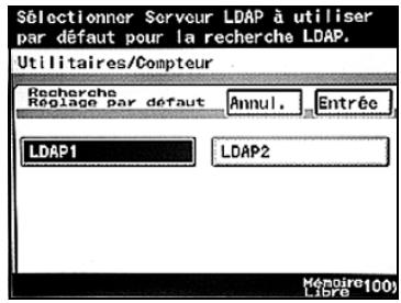 KONICA MINOLTA BIZHUB C224 - BIZHUB C224E - Pour enregistrer les informations de destination sous les boutons 1-touche - 3