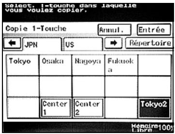 KONICA MINOLTA BIZHUB C224 - BIZHUB C224E - Copier un bouton 1-touche - 2