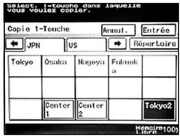 KONICA MINOLTA BIZHUB C224 - BIZHUB C224E - Copier un bouton 1-touche - 2