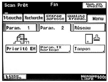 KONICA MINOLTA BIZHUB C224 - BIZHUB C224E - Spécifier une émission programmée - 1