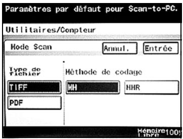 KONICA MINOLTA BIZHUB C224 - BIZHUB C224E - Pour spécifier les paramètres du mode scan - 2