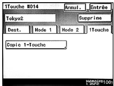 KONICA MINOLTA BIZHUB C224 - BIZHUB C224E - Copier un bouton 1-touche - 1