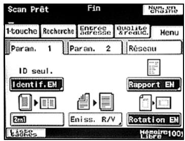 KONICA MINOLTA BIZHUB C224 - BIZHUB C224E - Spécifier l'émission recto-verse - 1