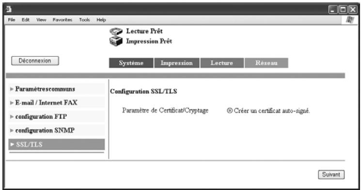 KONICA MINOLTA BIZHUB C224 - BIZHUB C224E - Lors de la création d'un certificat - 2