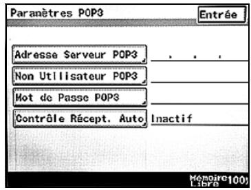 KONICA MINOLTA BIZHUB C224 - BIZHUB C224E - Nom d'utilisateur POP3 - 1