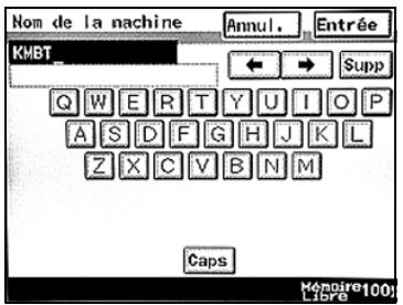 KONICA MINOLTA BIZHUB C224 - BIZHUB C224E - Pour spécifier le nom de la machine - 2