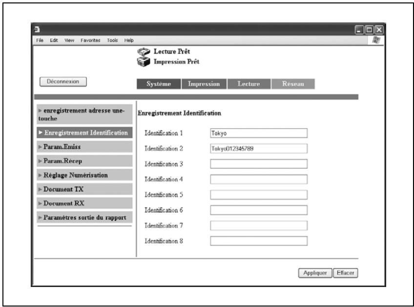 KONICA MINOLTA BIZHUB C224 - BIZHUB C224E - Pour enregistrer les identifiants - 1